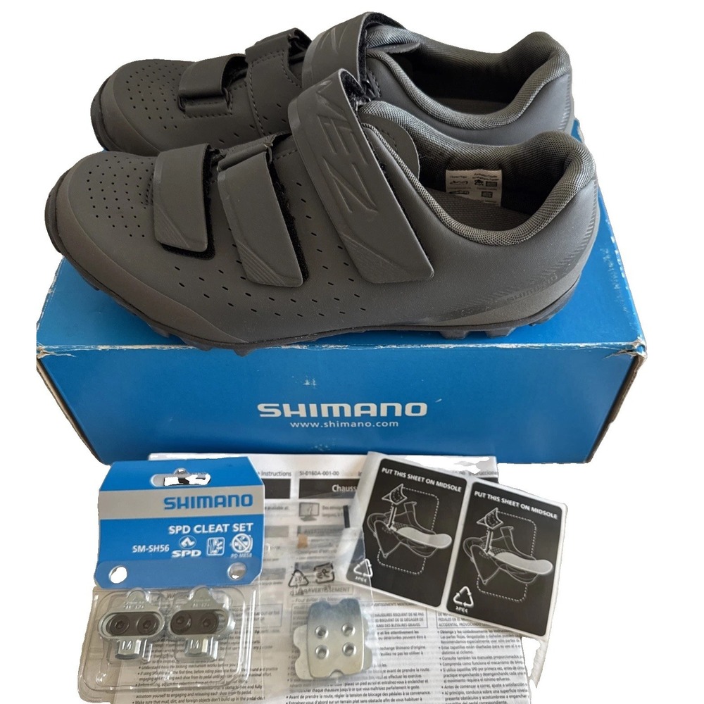 SHIMANO ME2 WOMEN'S MOUNTAIN BIKE SHOES EU 40 US 7.8 Gray SH-ME201W New In Box